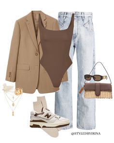 Mode Shoes, Looks Jeans, Outfit Trends, Causual Outfits, Outfit Inspo Fall, Looks Style, Casual Style Outfits