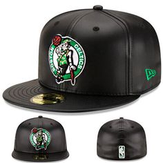 gwbks                                                                                This Listing is for a brand new with tags AuthenticNew Era Boston Celtics Fitted Hat NBA Official Team Black Faux Leather Cap  Brand New, Original Tag Attached  Material: 100% Faux Leather  High Profile, NBA Faux Leather Fitted Cap   Gray Colorway Underneath Brim of Hat  Has a thick, Durable Panel Material  NBA Authenticity Sticker Under the Brim  100% Authentic Merchandise, Factory Direct   Classic New Era NBA Black Leather Snapback Hat, Trendy Black Leather Hat, Black Leather Snapback Hat With Flat Brim, Black Leather Flat Brim Snapback Hat, Adjustable Leather Hat For Streetwear, Casual Leather Hat For Streetwear, Casual Leather Snapback Hat, Casual Leather Snapback Cap, Leather Cap For Streetwear