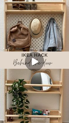 the ikea hack is an easy way to organize and store your home's items