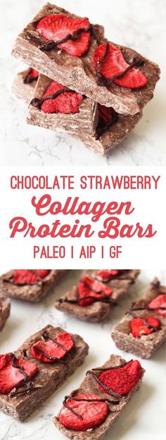 Collagen Bars, Collagen Protein Bars, Paleo Protein Bars, Breakfast Paleo, Fitness Breakfast, Filled Candy