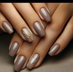 Fall Gel Nails, Fancy Nails Designs, Easy Nails, Nailed It, Fall Nail Designs, Fancy Nails