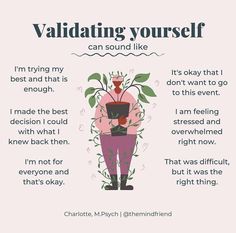 Validate Yourself, External Validation, Writing Therapy, Emotional Awareness, Wholesome Memes