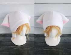 These Chi hats are made from fleece and stuffed poly-fill ears. ⫸ Perfect for: fans, cold weather, costumes, or conventions. Very warm! ⫸ Size: Fits anyone age 5+, one size fits most. Circumference about 24-25 in. ⫸ Care instructions: I recommend hand wash cold. ⫸⫸Currently made when ordered. All hats are made in a smoke-free, pet-free environment. All hats are made with a sewing machine and patterns and designs drawn, cut, and made by me. ▎Free shipping on orders over $35 (ground advantage ship Lifestyle Organization, Weather Costumes, Outfit Reference, Oc Inspo, Fleece Hat, Beanie Pattern, Character Ideas, Cosplay Ideas, Narnia