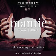 a woman holding a white ball in her hands with the words manitic above it