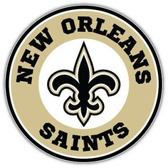 the new orleans saints logo on a white background