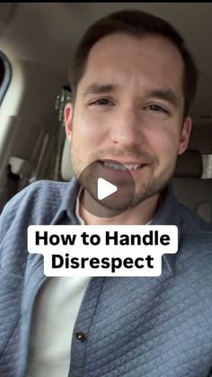 Jefferson Fisher on Instagram: "how to handle disrespect. I go in-depth on this topic in my book. nearly a whole chapter dedicated to it. if that’s something you’d like more of, you can comment “book”. I love equipping others with ways to improve their next conversation. #disrespectful #disrespect #communicationskills #selfempowerment" Jefferson Fisher, Conversation Tips, Relationship Psychology, Self Empowerment, Toxic People, Interesting Articles, Communication Skills, Relationship Tips