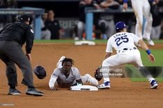 Jazz Chisholm Jr. #13 of the New York Yankees steals second base in... News Photo - Getty Images