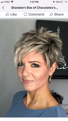 Pixie Wigs, Pixie Cut Styles, Short Haircut Styles, Silver Blonde, Long Pixie, Hair Styles 2017