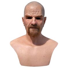 PRICES MAY VARY. Material: 100% natural latex, no irritating odor, elastic skin-friendly texture, comfortable to wear, very realistic face mask Features:Realistic masks for adults human face, old man mask, bald mask, scary mask, halloween masks for adults, silicone mask face human, fun and scary old man mask dress up your party night, latex halloween face mask, human mask, lifelike masks for adults Design: openings on the back, easy to wear, realistic human face 1:1 molding, very lightweight, no Old Man Mask, Led Gloves, Scary Mask, Party Mask, White Mask, Halloween Decor Ideas, Halloween Face Mask, Face Wrinkles, Skull Mask