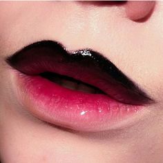 Спонж Beauty Blender, Fantasy Make-up, Make Up Designs, Drag Make-up, Makeup Tumblr, Ombre Lips, Makijaż Smokey Eye, Dope Makeup, Edgy Makeup