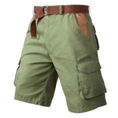 Category:WE-Pants; Season:Summer; Fabric:100% Cotton; Gender:Men's; Style:Casual,Designer; Occasion:Daily,Outdoor; Details:Belt Not Included; Fit Type:Regular Fit; Function:Wearable; Waistline:Mid Waist; Pattern:Plain; Design:Multi Pocket; Pants Type:Shorts,Hiking Shorts,Cargo Shorts; Fly Type:Zipper,Button; Front page:FF; Listing Date:05/03/2023; Production mode:External procurement; Hips:; Length:; Waist:; Fit US Size:null; Fit UK Size:null; Fit EU Size:null; Pants Length:Short Tuxedo Shirt Men, Mens Outdoor Jackets, Black Army, Denim Shirt Men, Basic Hoodie, Trench Coat Men, Hiking Shorts, Linen Shirt Men, Mens Cargo