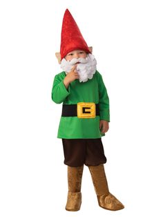 a little boy dressed up as an elf