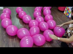 Easy Balloon Wall Backdrop, How To Make A Balloon Wall Videos, How To Make Balloon Backdrop, How To Do A Balloon Wall, Link O Loon Balloon Wall, Balloon Arch With 260 Balloons, Quick Link Balloons, How To Link Balloons Together, How To Put Balloons On The Wall