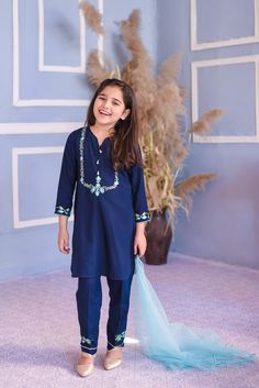 Make your events memorable with this beautiful dress. Dress Details: - Shirt : Embroidered Shirt - Trouser : Matching Trouser - Dupatta : Soft Net Dupatta ------------------------------------------------ Use following link to optionally add eid themed gift box for ordering this dress: https://www.etsy.com/listing/989083466/eid-gift-box-for-dress Eid Box: - 1x This dress - 1x Henna (mehndi) cone. - 1x Henna stencil. - 1x Eid favor box. - 2x Eid themed balloons. - 1x Earrings coordinated with dres Cotton Dress With Resham Embroidery For Eid, Eid Festival Cambric Dress With Zari Work, Eid Dresses With Zari Work In Cambric, Eid Cambric Dresses With Zari Work, Diwali Cambric Dresses With Zari Work, Festive Dresses In Cambric With Dabka Detail, Festive Dresses With Dabka In Cambric, Cotton Party Dresses For Eid, Festive Cambric Dress With Dabka Detail