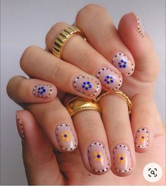 Short Squoval, Minimal Nails, Dots Nails, Dream Nails, Funky Nails, Chic Nails, Dope Nails, Nail Arts