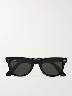 RAY-BAN Wayfarer square-frame acetate sunglasses Aesthetic Sunglasses Pictures, Rayban Wayfarer Women, Wayfarer Glasses Women, Sunglasses Wayfarers, Rayban Sunglasses For Women, Ray Ban Wayfarer Women, Ray Ban Sunglasses Women Wayfarer, Black Ray Bans, Black Sunglasses Ray Bans