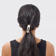 These simply classic Matte Flat Lay Claw Clip are perfect for clipping back your hair with ease and adding a little something to your everyday look. They’re designed to wear flat at the back of your head so you can twist your hair up and still be comfortable while you drive, lie down, and even do yoga. The variety pack features three different sizes that are perfect for securing bangs or creating breezy up-dos and half-up styles. Crafted with recycled materials, these eco-friendly clips let you Hair Clip Dos, Chevron Mirror, Up Dos, Crafts From Recycled Materials, Nail Art Set, Do Yoga, Body Cleanser, Hair Curlers, Beauty Favorites