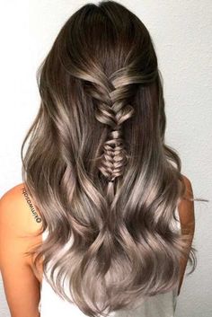 Dark Ombre Hair Ideas For Brunettes ★ Afro B Hairstyles, Belliage Hair, Balliage Hair, Ombre Hair Ideas, 30 Hair Color, Best Hair Color Ideas, Dark Ombre Hair, Rambut Brunette, Pink Ombre Hair