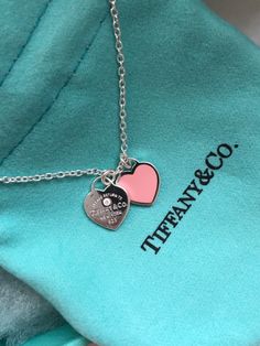 Tiffany And Co Pink Heart Necklace, Collar Tiffany & Co, Tiffany Pink Heart Necklace, Pink Tiffany Necklace, Tiffany & Co, Tiffany And Co Pink, Tiffany And Co Heart Necklace, Colar Tiffany E Co