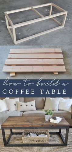 how to build a coffee table out of pallet wood and some other things you can do with it