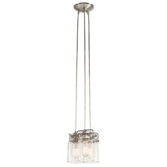 The Brinley Pendant's vintage style gives a beautifully modern treatment to the familiarity and comfort of canning jars. Features a Clear glass shades with Brushed Nickel or Olde Bronze finish. Ideally suited for vintage-style filament bulbs. Includes optional slide ring to create a clustered look. ETL listed. Hallways And Stairs, Brushed Nickel Pendant Lights, Breakfast Bar Lighting, Modern Farmhouse Dining Room, Teal And Gray, Modern Farmhouse Dining, Bulb Pendant Light, Home Remodeling Ideas, Cottage Renovation