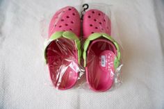 Strawberry Clog Sandals Slippers Shoes - Select 2 Size pink - Fruit Kawaii Japan | eBay Summer Closed Toe Plastic Clogs, Summer Non-slip Plastic Clogs, Summer Plastic Non-slip Clogs, Summer Beach Plastic Clogs, Plastic Clogs For Summer Beach Wear, Plastic Clogs For Beach And Summer, Cute Summer Slip-on Clogs, Pink Non-slip Plastic Sandals, Cute Slip-on Summer Clogs