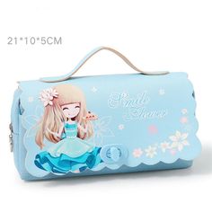 Organization and cuteness unite with our Kawaii Girl Pencil Cases! Available in 3 colors and 2 styles, these cases are the perfect accessory for any school or work setting. Say goodbye to boring pencil cases and hello to fun and functionality! Size: 21*10*6.5CM Toy Craft Kit, Pencil Cases For Girls, Umbrella Decorations, Gothic Bag, Kindergarten Backpack, Bags Game, Nintendo Switch Accessories, Kids Canvas, Cute Princess