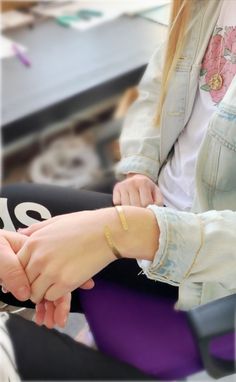 Celebrate your strength with this personalized wraparound bangle bracelet. Fashioned in brass, sterling silver, 14K gold filled, or 14K rose gold filled, this meaningful design showcases a trendy, sleek wraparound design. Complete this look with two names or phrases of your choice - each up to seven characters in length - inscribed in a tiny English and Hebrew font. FEATURES Adjustable - just slip on like a bangle bracelet and give a gentle squeeze 4.5-5mm wide Choose your wrist size and I will Mother's Day Name Bangle Bracelet, Personalized Adjustable Cuff Bracelet, Adjustable Name Bracelet For Best Friend Gift, Personalized Cuff Bracelet As Gift, Personalized Bangle As A Gift, Mother's Day Gift Cuff Bracelet, Gold Cuff Bracelet For Mother's Day, Personalized Gold Bracelet As A Gift, Personalized Wedding Bangle