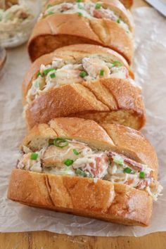 The Best Crab Roll Recipe Sushi Crab Mix Recipes, Crab Rolls Sandwich, Crab Sandwich Recipe, Crab Sandwiches, Crockpot Drinks, Crab Sandwich, Rolled Sandwiches, Crab Rolls, Garlic Butter Shrimp