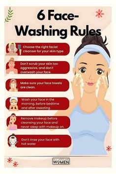 6 FACE WASHING RULES How To Wash Your Body The Right Way, Proper Way To Clean Your Face, How To Create Skin Care Routine, Simple Face Wash Routine, How To Wash Ur Face Properly, How To Wash Your Face The Right Way, Cleaning Face Routine Skincare, How To Wash Your Face Properly