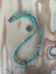 26in Turquoise Chips w/ Disk Navajos Necklace Navajo Necklace, Turquoise Jewelry, Chips, Turquoise, Quick Saves, Turquoise Jewellery