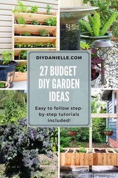 garden ideas that are easy to make and great for beginners