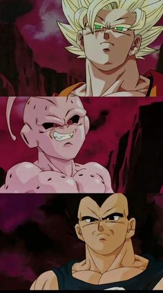 the three main characters in dragon ball