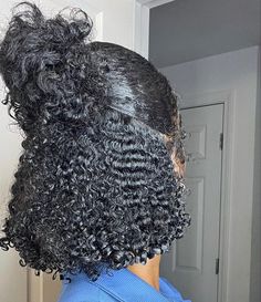 Healthy Black Hair, Sleek Braided Ponytail, Black Ponytail Hairstyles, Quick Natural Hair Styles, Cute Curly Hairstyles, Natural Afro Hairstyles, Dyed Natural Hair, Pelo Afro, Curly Hair Styles Easy