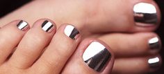 try minx nail polish (films)  for metallic colors. now available at sephora Nails Sort, Do It Yourself Nails, Bronze Nails, Chrome Nail Polish, Metallic Nail Polish, Minx Nails, Pastel Outfit, Metallic Nails, Orange Nails