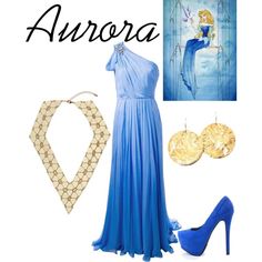 Aurora-Sleeping Beauty by disneyxaddict on Polyvore featuring polyvore, fashion, style, Matthew Williamson, Night Fox Jewelry and Disney Fox Jewelry, Princess Aurora, Matthew Williamson, Aurora, Sleeping Beauty, Aurora Sleeping Beauty, Formal Dresses Long, Formal Dresses, Streetwear Brands