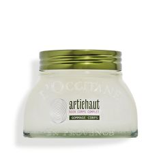 Artichoke Warming Body Scrub has an jelly like texture that warms on contact with the skin for a moment of pampering. When massaged into the skin, this scrub provides a warming sensorial sensation while sugar grains polishes away dead surface skin cells and impurities. Enriched with Artichoke extract known to help blood circulation and anti-cellulite Centella Asiatica extract, micro-circulation is enhanced to visibly improve the appearance of cellulite, skin’s elasticity and tonicity and also re Artichoke Extract, Best Body Scrub, Skin Scrub, L Occitane, How To Exfoliate Skin, Body Care Routine, Tone It Up