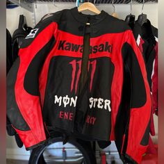 Brand New Never Worn Before Jacket Fits Tight (European Size) Pants Fit Like A 36 Size Pants Motorcycle Fits Men, Gaming Bedroom, Motorcycle Leather Jacket, Team Jackets, Ski Jacket Mens, Racer Jacket, Adidas Track Jacket, Jacket Fits