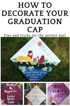 how to decorate your graduation cap tips and tricks for the perfect hat