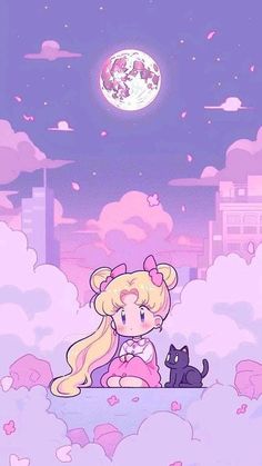 Cute Cats Wallpaper Iphone, Kawaii Sailor Moon Wallpaper, Moon Cartoon Wallpaper, Sailor Moon Aesthetic Wallpaper Iphone, Sailormoon Aesthetics, Sailor Moon Wallpaper Aesthetic 90s, Sailor Moon Phone Wallpaper, Sailor Moon Lockscreen, Sailor Moon Wallpaper Iphone