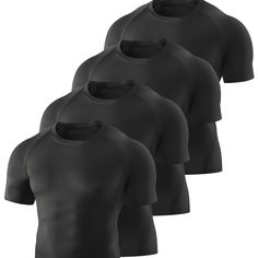 variants11 Technical Compression T-shirt With Moisture-wicking, Fitted Black Shirt For Gym, Black Compressive Sporty T-shirt, Technical Short Sleeve Activewear For Sports, Snug Fit Short Sleeve Gym T-shirt, Black Moisture-wicking Sports Shirt, Functional Compression T-shirt Sweat Resistant, Fitted Sweat-resistant T-shirt For Training, Black Fitted Dri-fit T-shirt