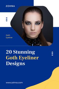 Discover 20 of the best goth eyeliner styles with our detailed tutorial. Achieve the perfect gothic look with these bold and edgy designs. Goth Eyeliner Designs