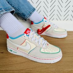 🤩Nike AIR FORCE 1 Big Kids Retro shoes 6Y LOW LV8 HOLIDAY COOKIES GS FQ8350-110 Nike Air Force 1 For Kids, Nike Air Force 1 Kids Size 2, Custom Nike Airforce 1 Kids, Shoes Nike Air Force, Big Kids Shoes, Shoes Nike Air, Retro Shoes, Nike Air Force 1 Low, Heritage Fashion