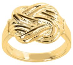 Make a sophisticated fashion statement with this bold ribbed knot ring. From UltraFine950® Silver Nickel-Free Jewelry. Sophisticated Fashion, Nickel Free Jewelry, Knot Ring, Jewellery Design, Sophisticated Style, Free Jewelry, Fashion Statement, Knot, Jewelry Rings