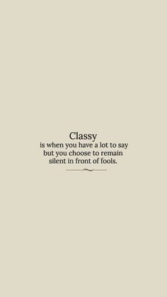 an image with the words classy on it