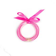 Hot Pink Party Bangles- the perfect set for elevating any outfit and adding a pop of color to your party look! Waterproof and tarnish free! Hot Pink Party, Pink Party, Party Look, Pink Parties, Pop Of Color, Party Looks, Hot Pink, Color Pop, Bangles