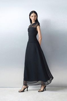 Perla A-line Asymmetric Neck Silk Ankle Length Dress | MEAN BLVD Elegant Asymmetrical A-line Wedding Dress, Chic A-line Maxi Dress With Bias Cut, Elegant A-line Midi Dress With Flowy Skirt, Elegant Silk Dress With Asymmetrical Neckline, Elegant Asymmetrical Silk Dress For Formal Occasions, Elegant Flowy Midi Dress, Elegant Maxi Dress With Asymmetrical Neckline For Spring, Elegant Spring Maxi Dress With Asymmetrical Neckline, Dressy A-line Maxi Dress For Evening