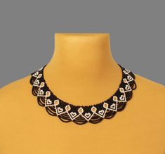 "This collar necklace adds a touch of sophistication to any outfit, whether it's for a special occasion or everyday wear. This ethno-inspired necklace can be worn on its own as a statement piece to elevate your style, or it can be layered with other necklaces for a trendy and bohemian look. Its adjustable length allows for different styling options, making it a versatile accessory for various necklines and outfits. -------------- The combination of high quality Czech beads and durable nylon thread guarantees the durability of this necklace. SIZE: length - 18.8 inches (48 cm)           width - 1.2 inches (3 cm) ------------- How to keep handmade jewelry in perfect condition? It is best to store bead jewelry in a special box. This will protect your jewelry from sunlight, moisture and air. Av Elegant Adjustable Beaded Necklaces With Tiny Beads, Elegant Adjustable Bib Necklace With Beaded Chain, Elegant Adjustable Beaded Necklace With Tiny Beads, Tiny Beads Choker For Wedding, Elegant Bib Necklace With Colorful Beads As Gift, Adjustable Beaded Chain Necklaces For Wedding, Elegant Tiny Beads Choker, Elegant Colorful Beaded Bib Necklace As Gift, Elegant Crystal Choker Necklace With Tiny Beads