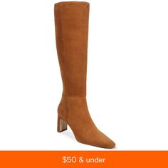 in stock Classic Fitted Knee-length Boots, Elegant Workwear Boots For Spring, Elegant Spring Workwear Boots, Fitted Almond Toe Boots For Workwear, Fitted Knee-length Boots For Spring, Classic Formal Boots For Spring, Elegant Wide Calf Boots For Spring, Elegant Spring Boots With Almond Toe, Elegant Almond Toe Spring Boots