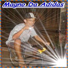 a man in a wheel chair on the cover of magno da adida's magazine